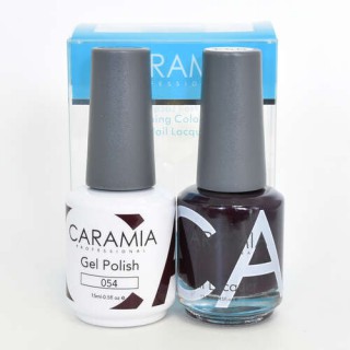 #054 Caramia Gel Polish & Nail Lacquer 0.5oz